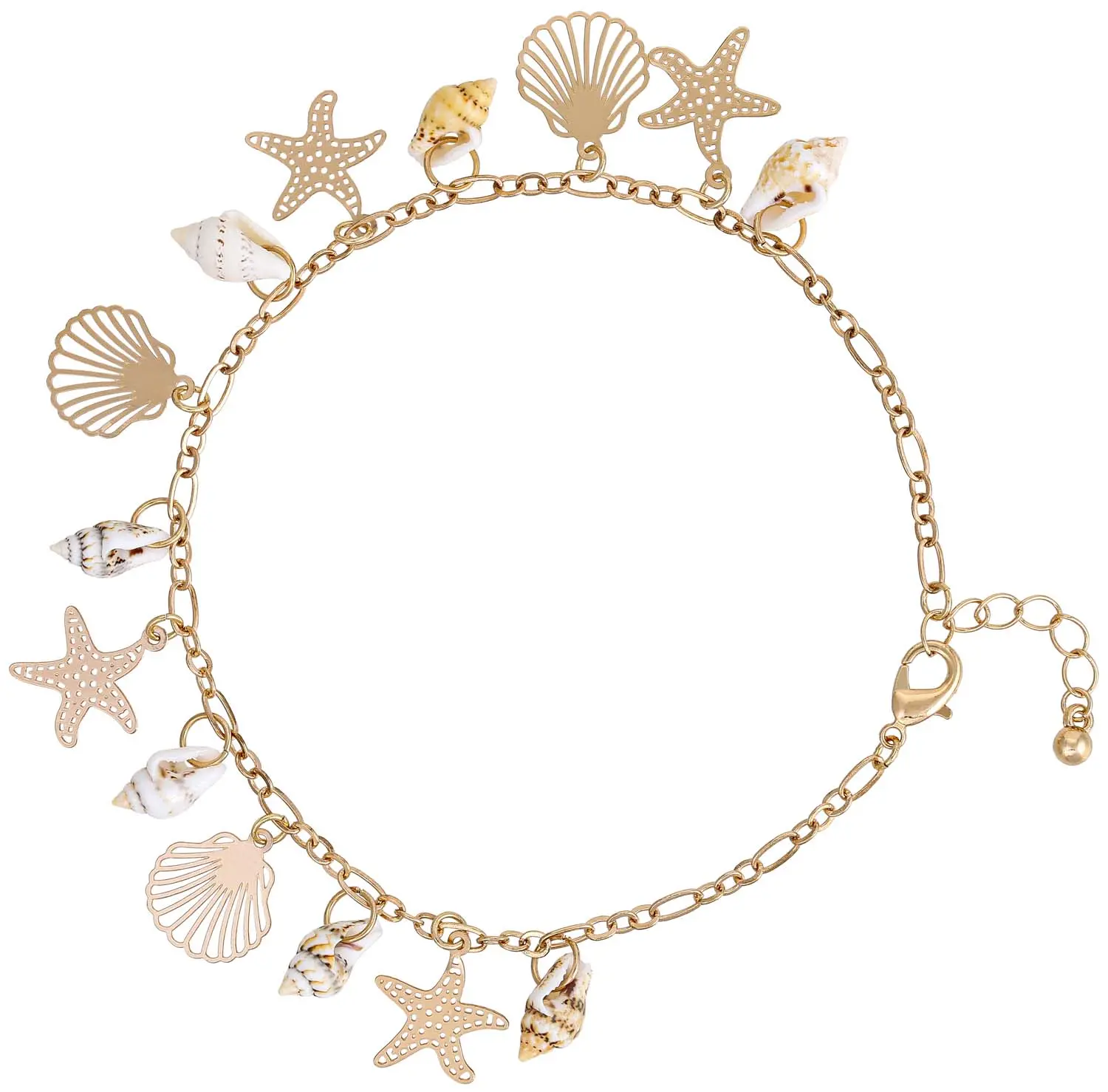 Bracelet de cheville - Real Shells