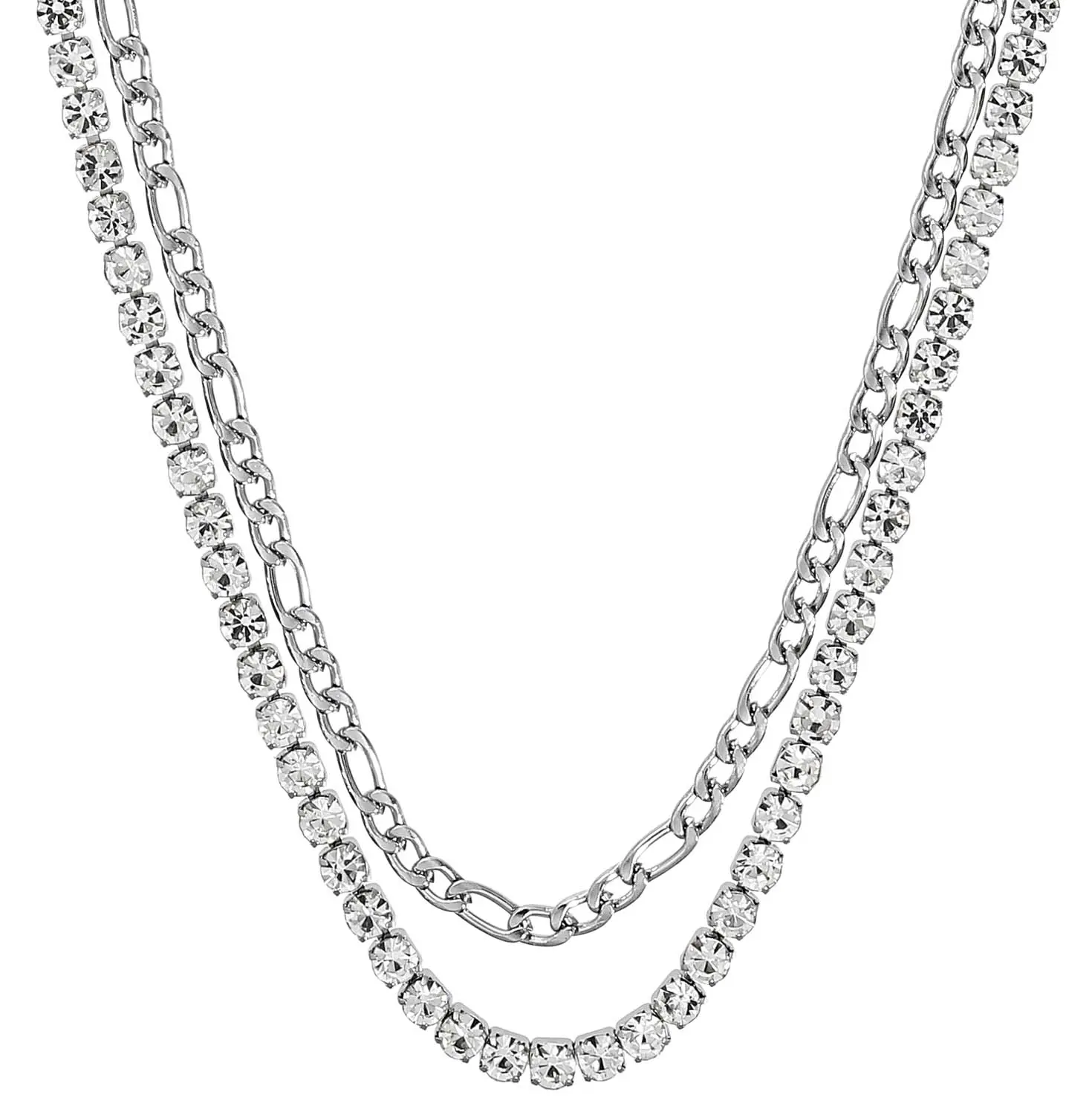 Collana da uomo - Steel Sparkle