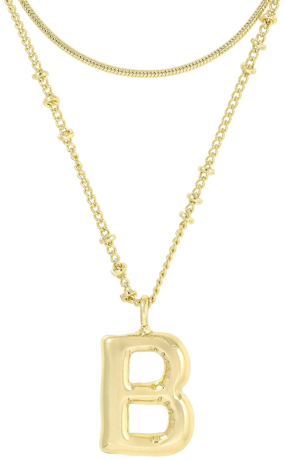 Collar a capas - Initial B