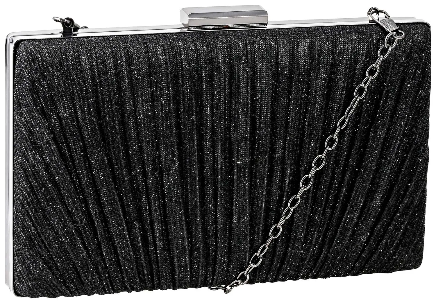 Clutch box - Black Sparkle