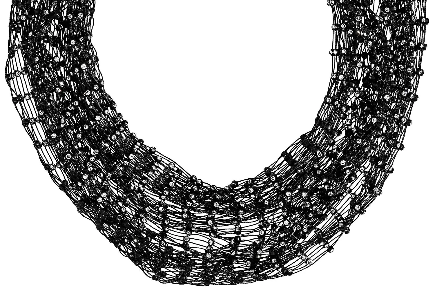 Collana - Hematite Mesh