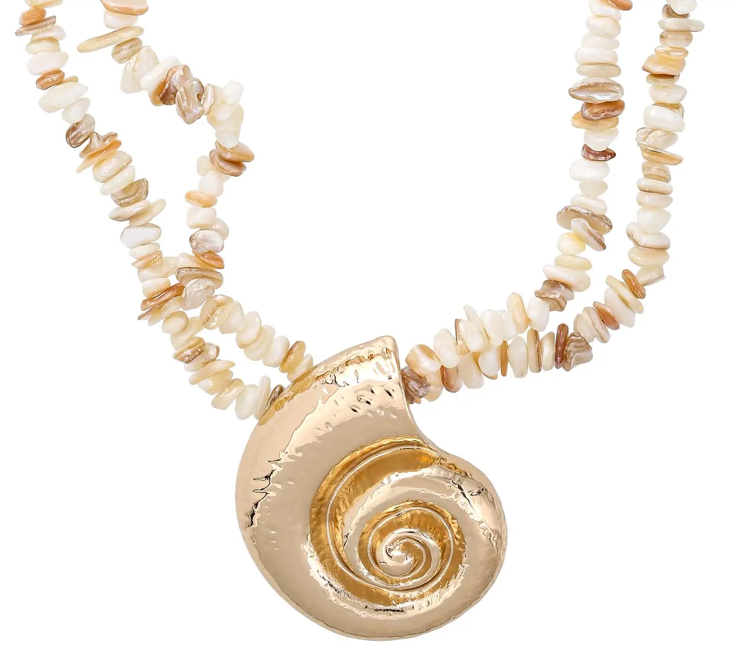 Collier - Beige Shell