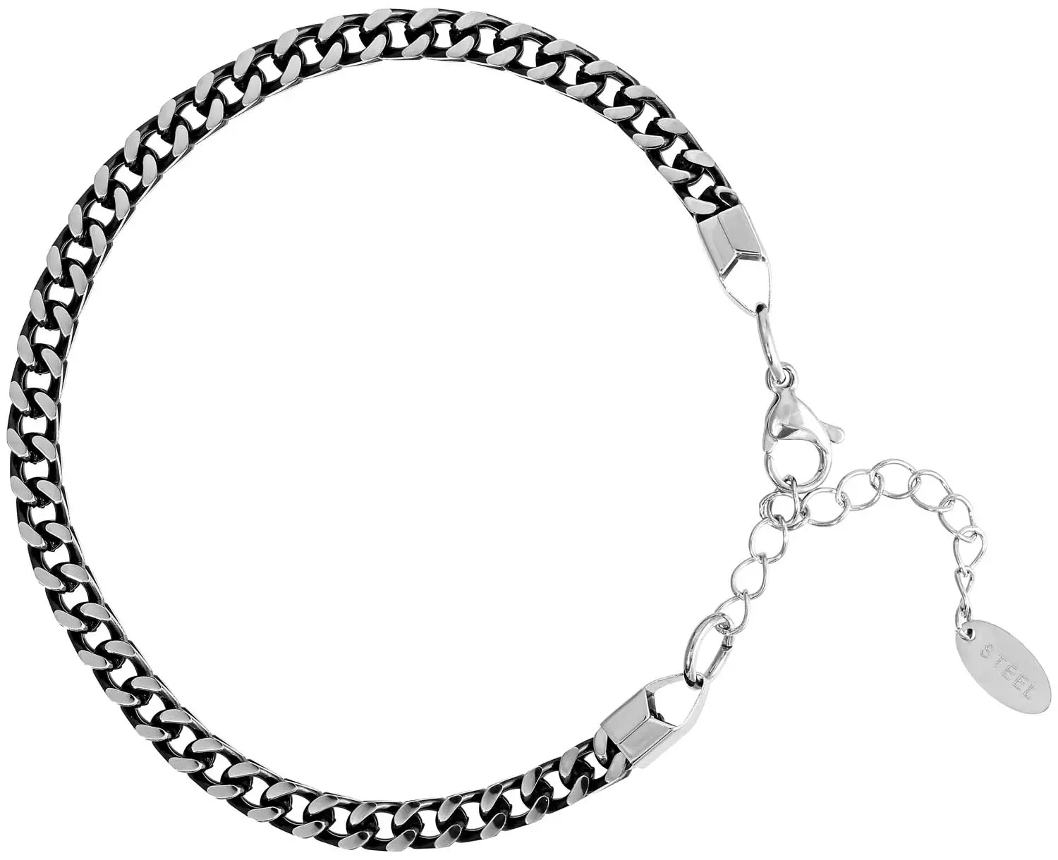 Herren Armband - Antique Silver