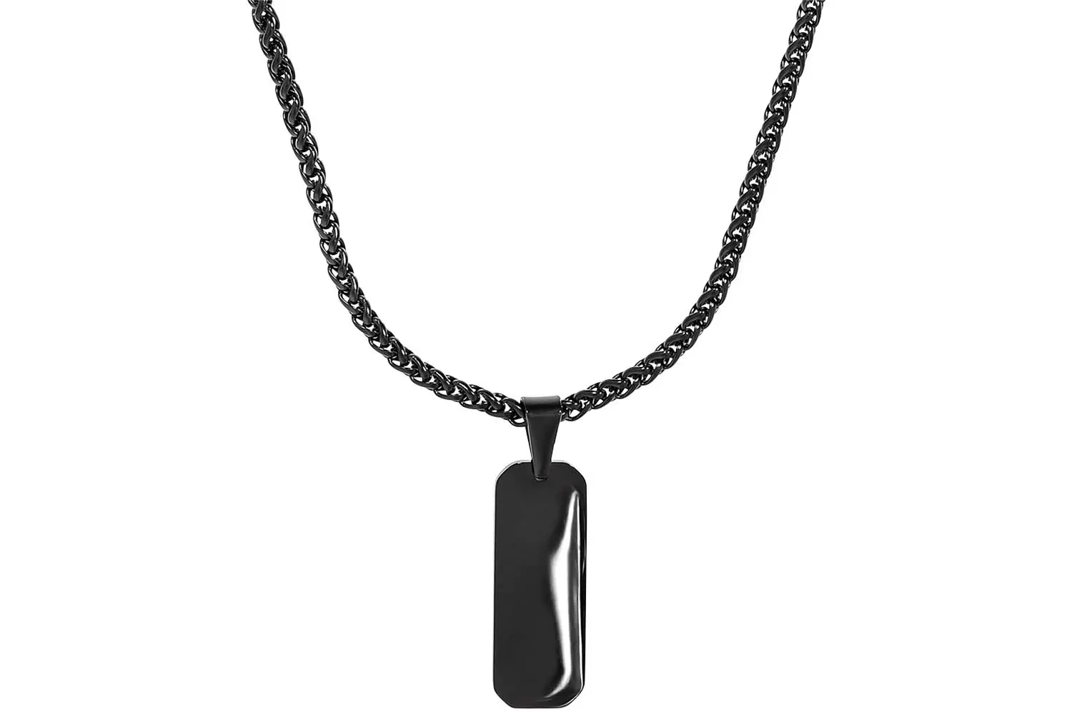 Herren Kette - Black Tag