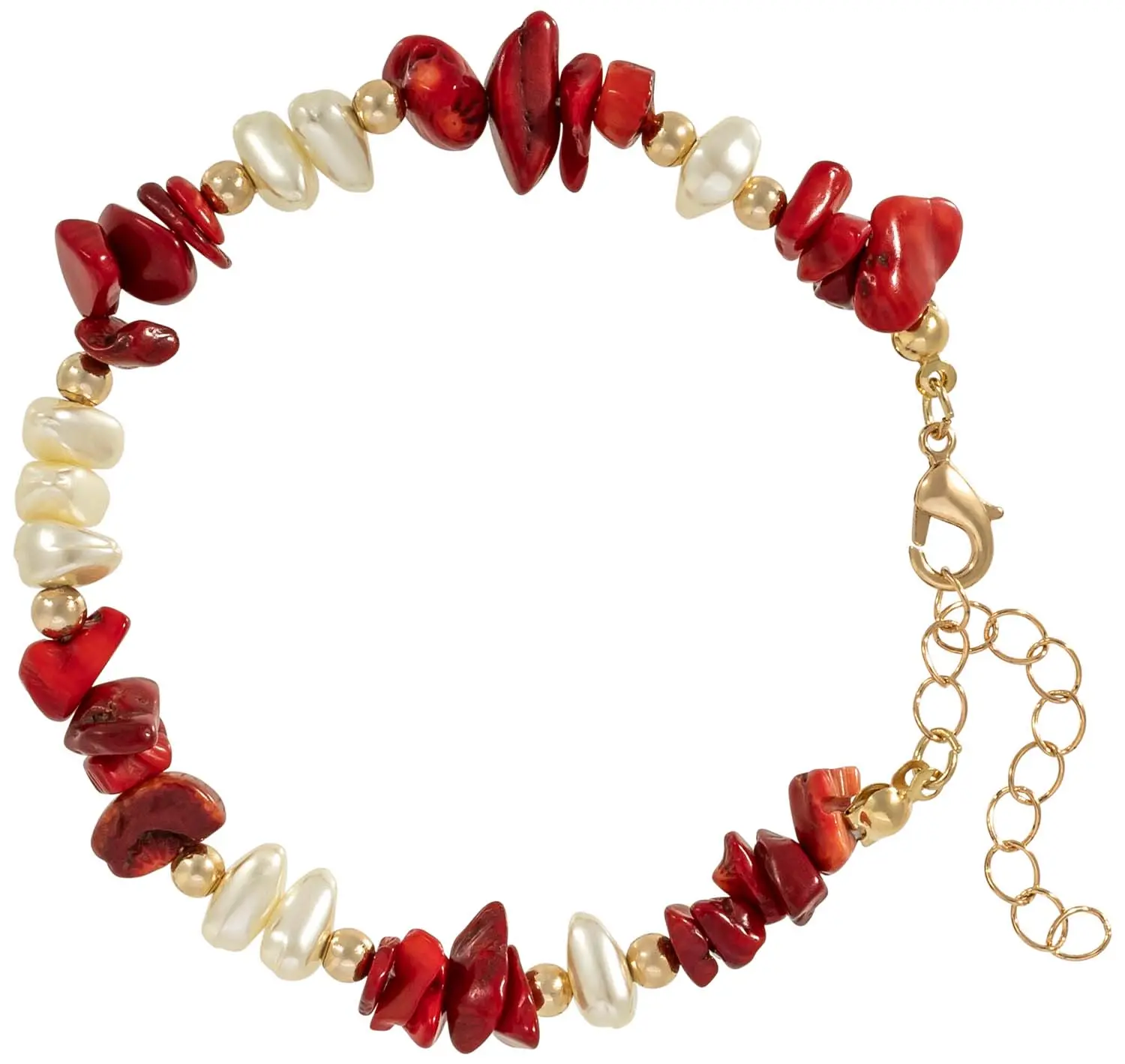 Pulsera - Coral Red