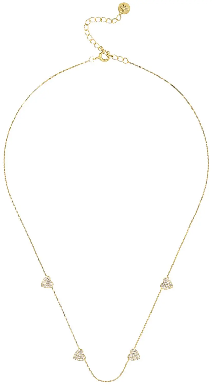 Ketting - Gold Hearts