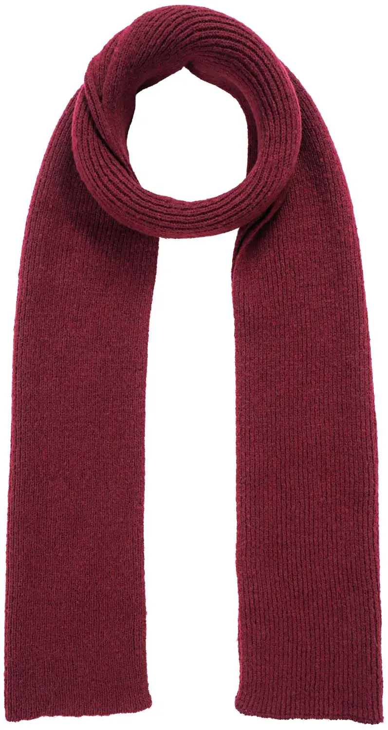 Schal - Knitted Burgundy