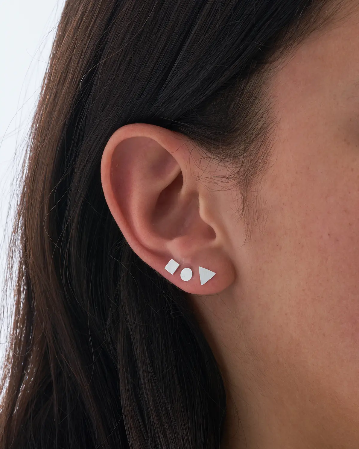 Ensemble de boucles d'oreilles - Geometrical Trio