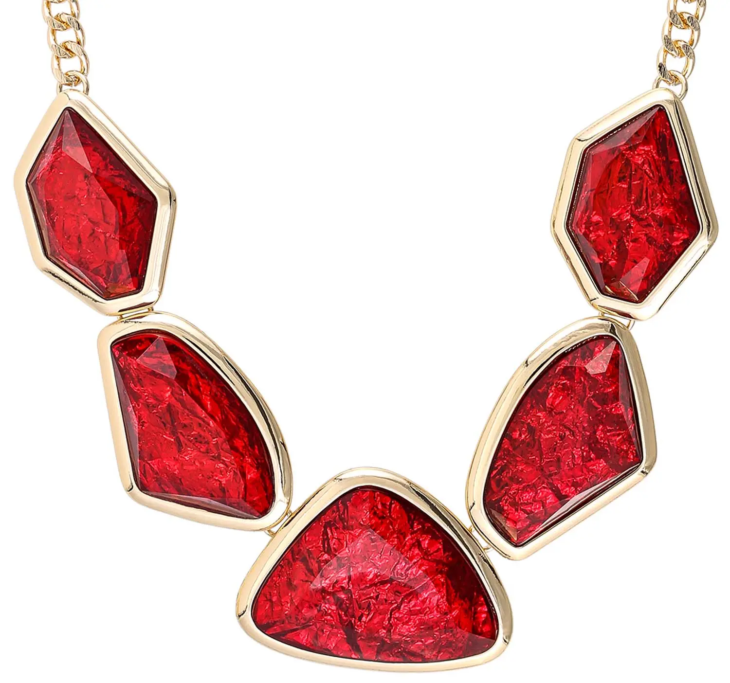 Collier - Red Shapes