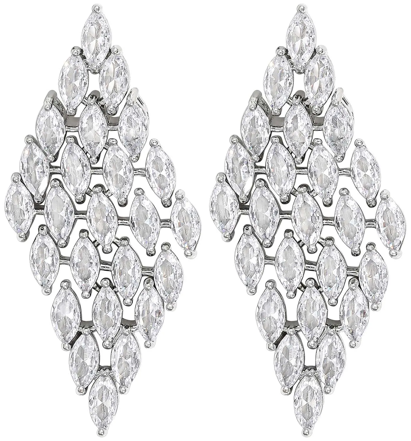 Clous d'oreilles - Sparkling Rhombus