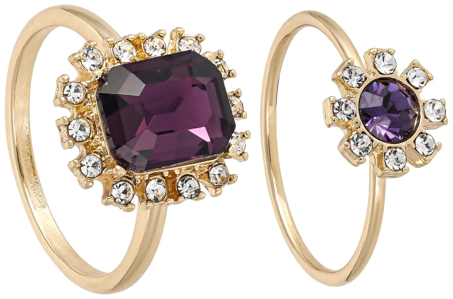 Ringen set - Purple Glow