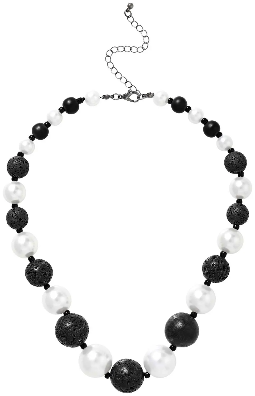 Collar - Lava Stones