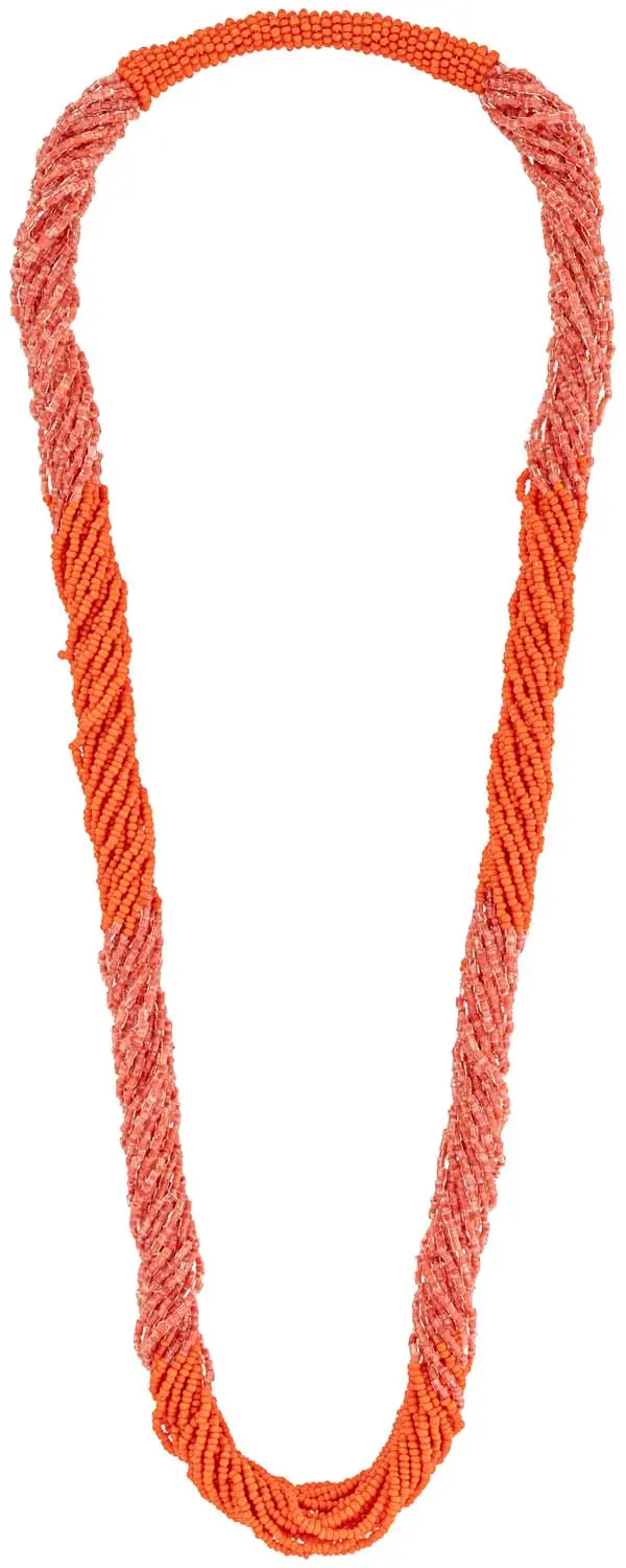 Collier - Orange Beads