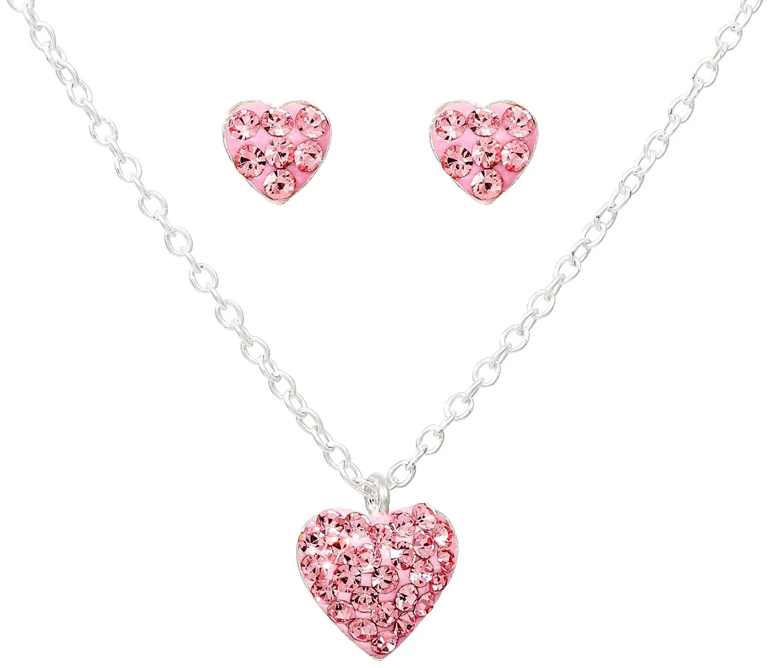 Parure di gioielli - Pink Hearts