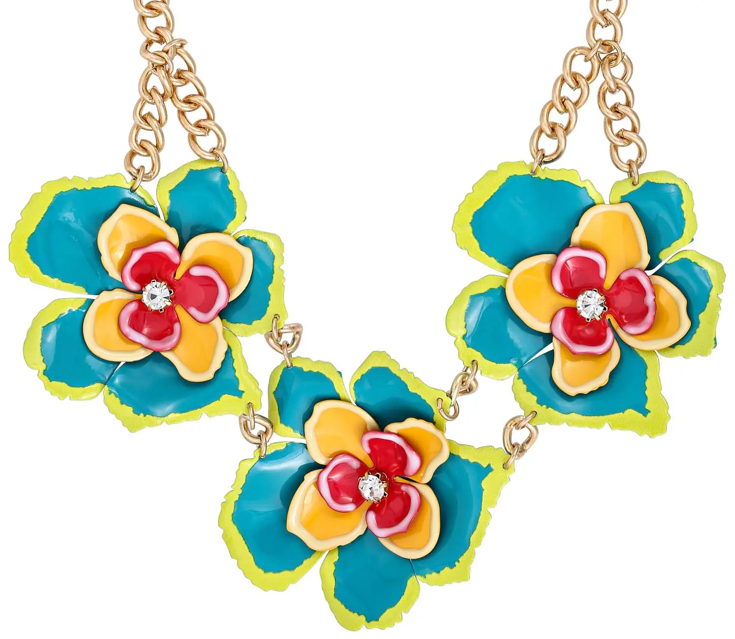 Collier - Rainbow Blossom