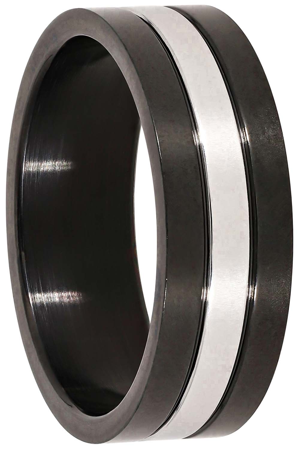 Herren Ring - Shiny Black