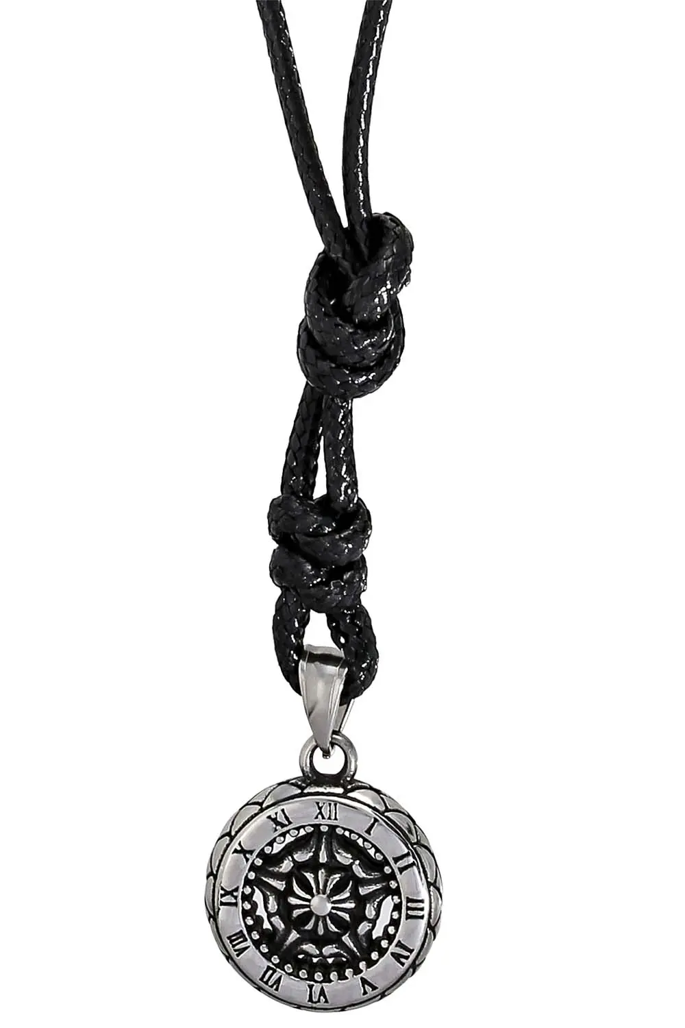 Collier pour homme - Steel Compass