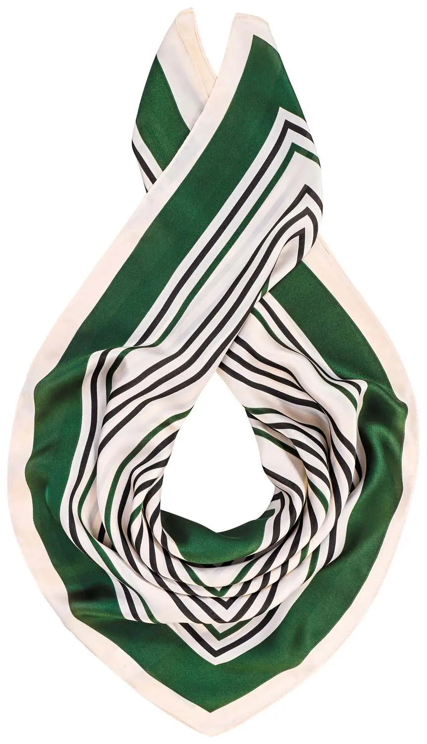 Sjaal- Geometric Green