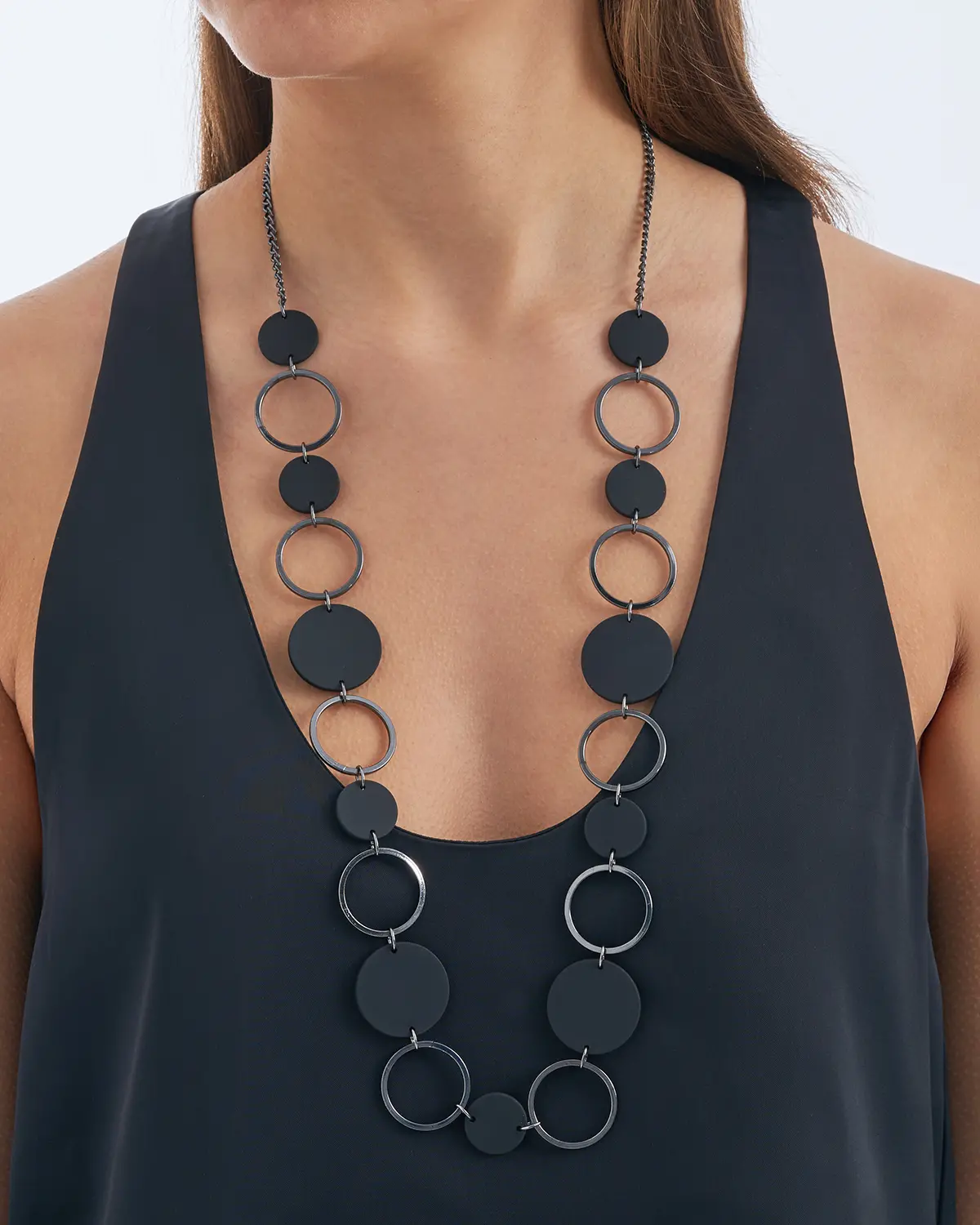 Collier - Black Circles