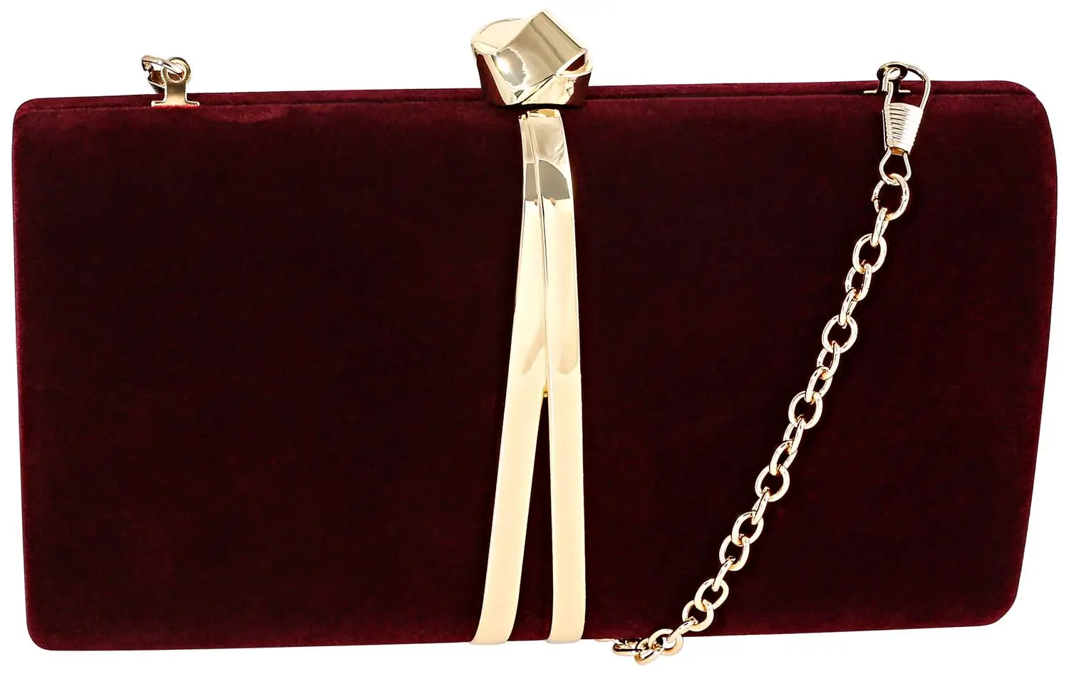 Pochette rigide - Wine Velvet