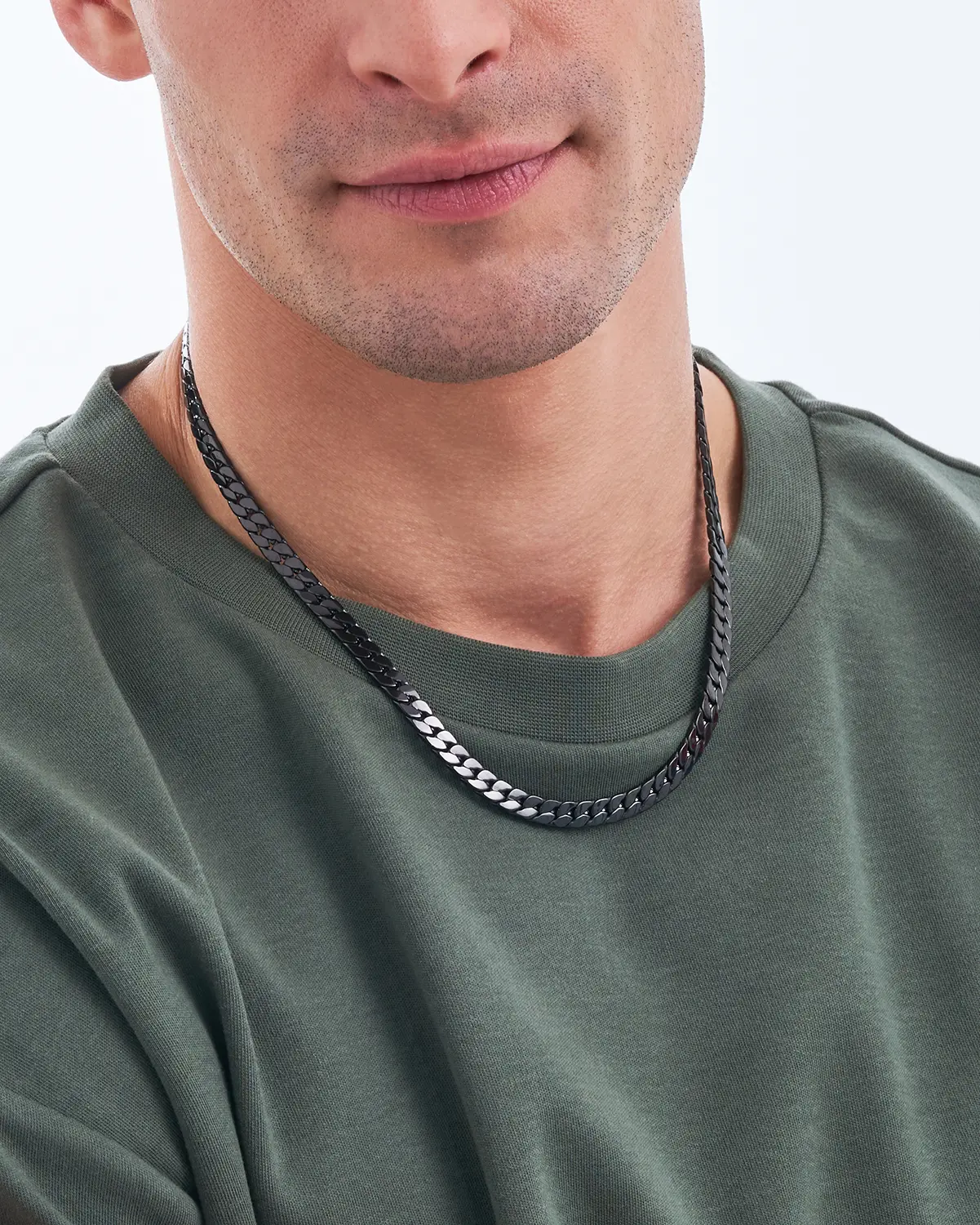 Herren Kette - Hard Black