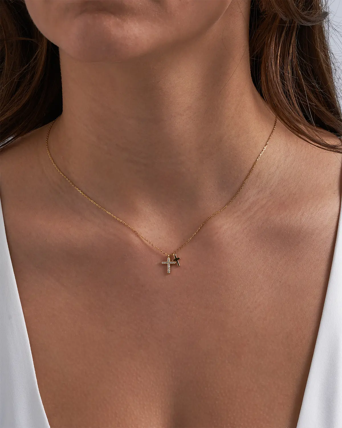 Collier - Mini Cross