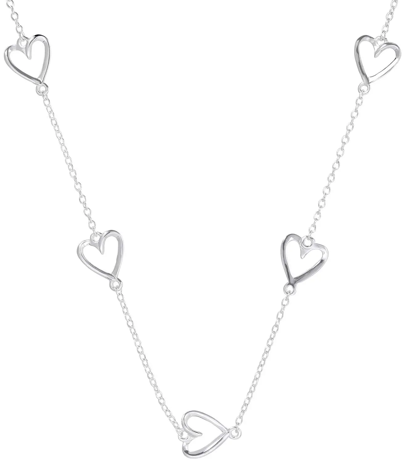 Ketting - Delicate Hearts