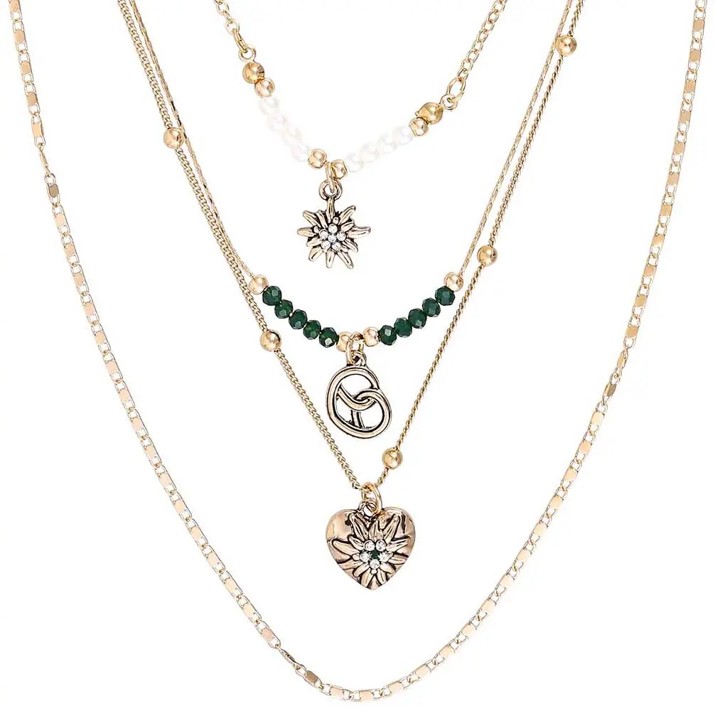 Layering Kette - Festive Pendants