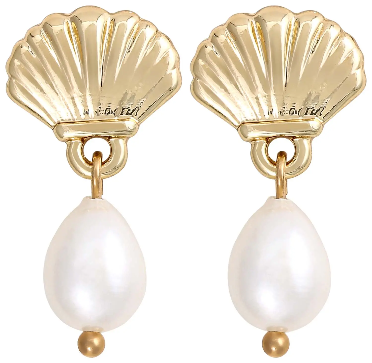 Clous d'oreilles - Glossy Shell