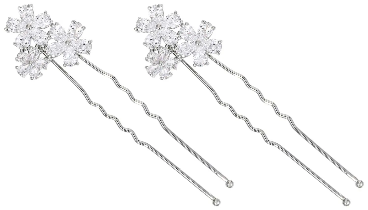 Set di forcine per capelli - Floral Pins