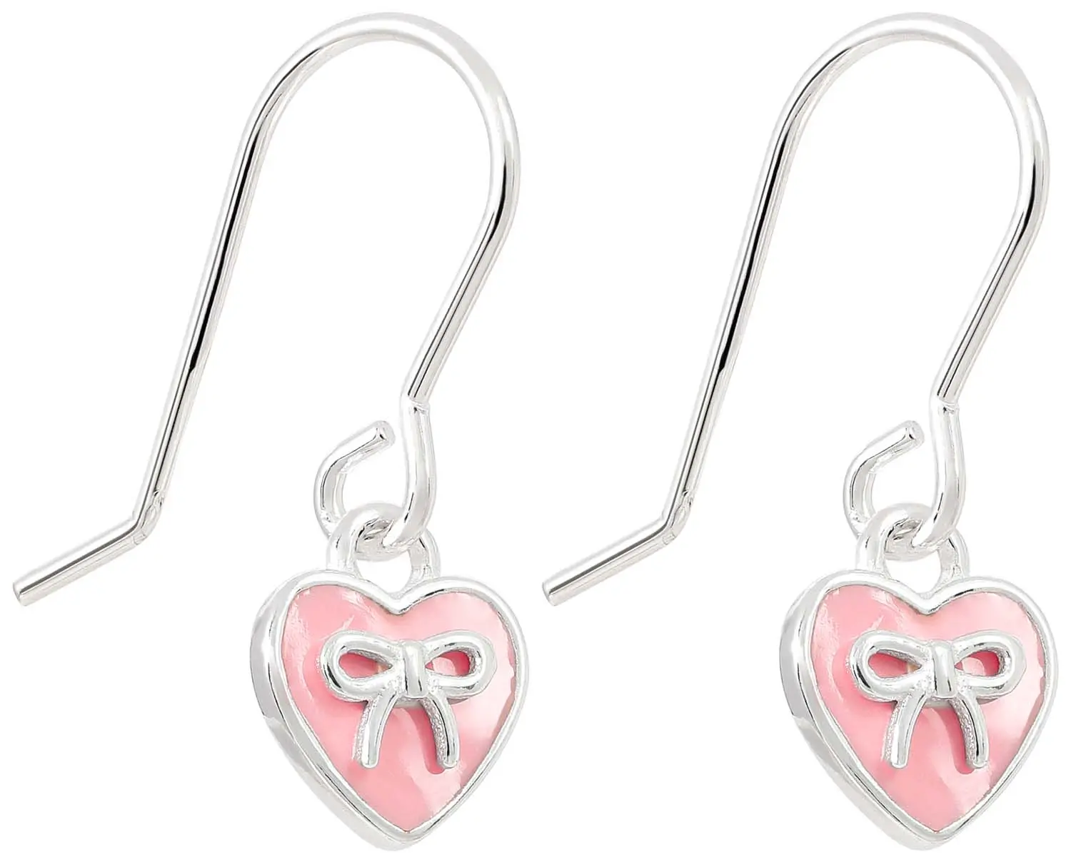 Pendants d'oreilles - Bow Hearts