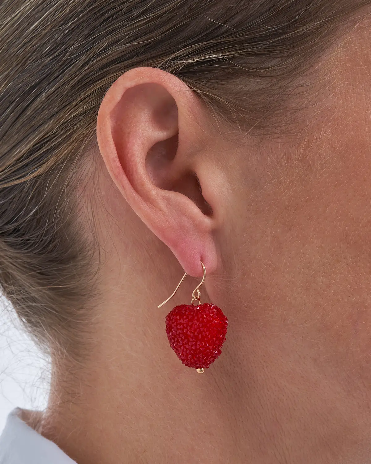 Pendants d'oreilles - Red Hearts