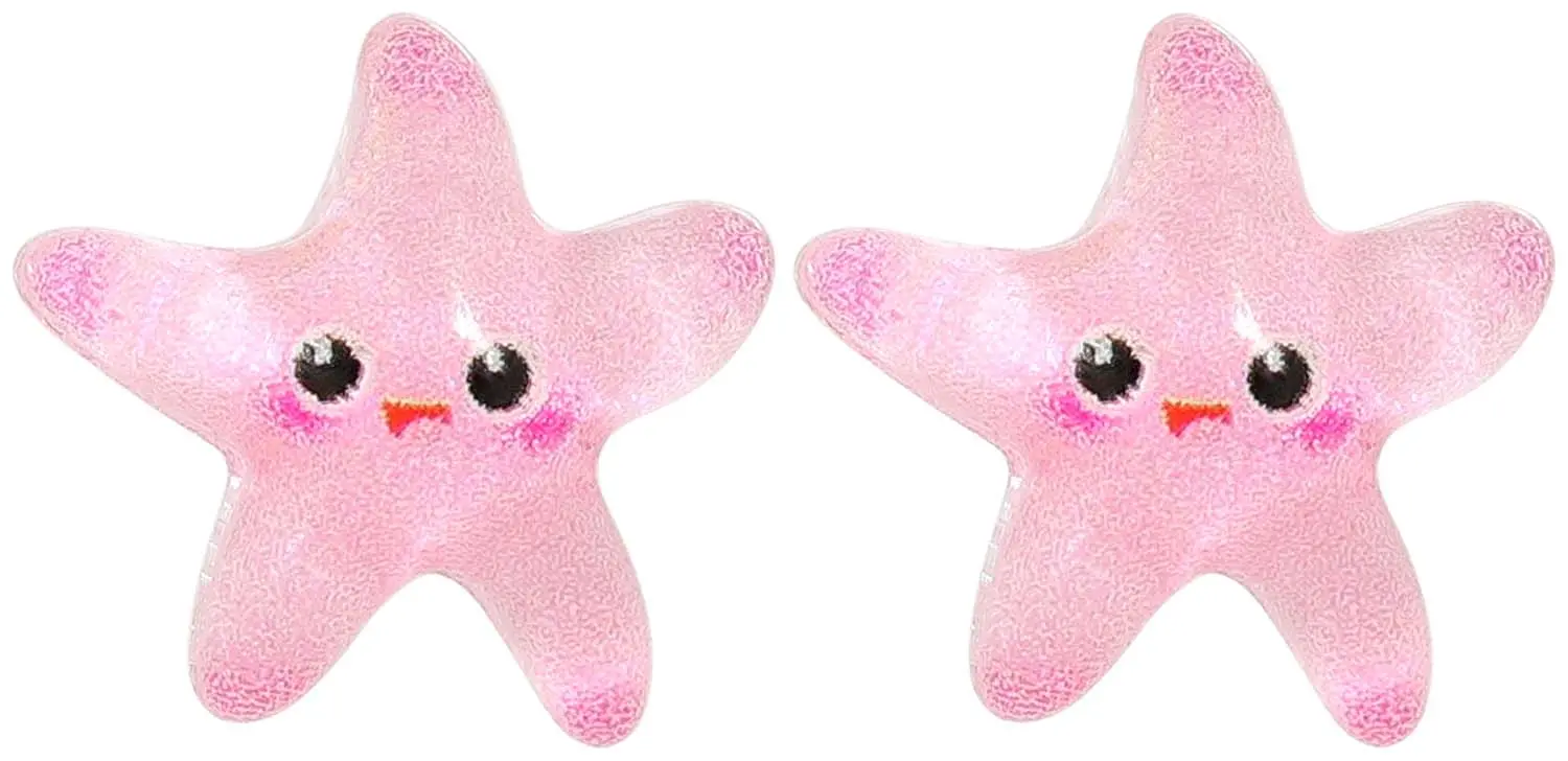 Pendientes - Pink Starfish