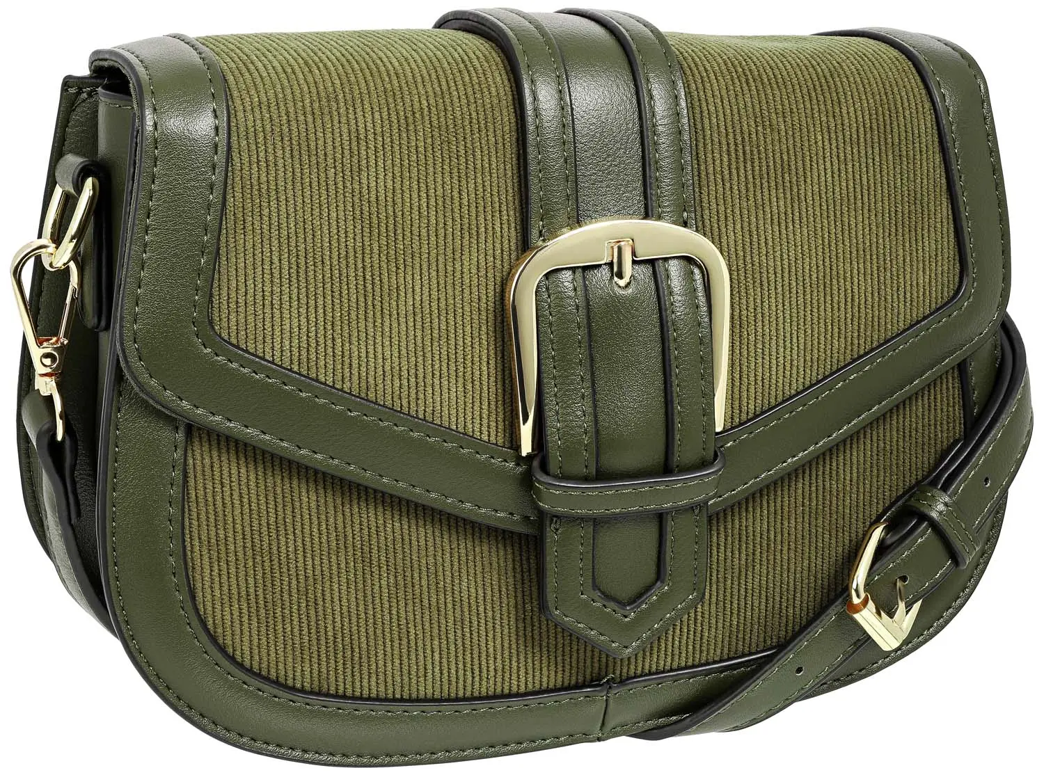 Tasche - Green Corduroy