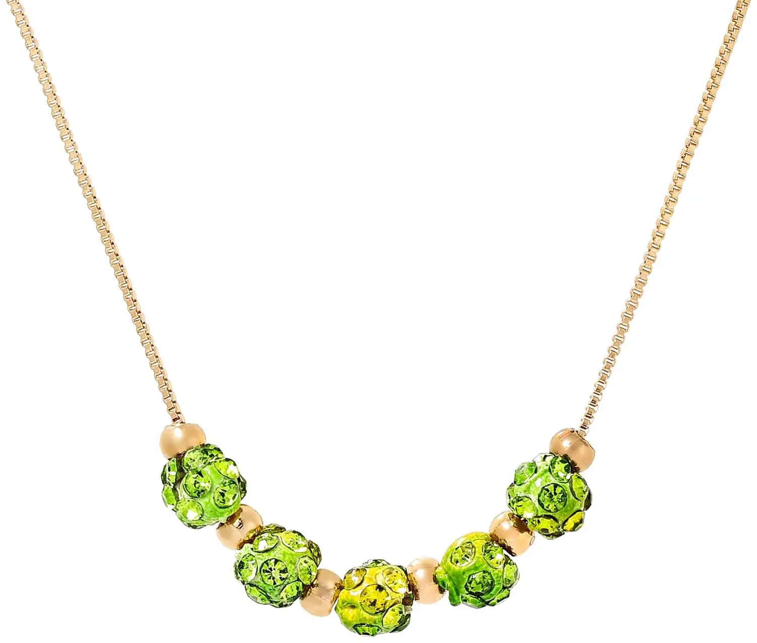 Collier - Filigree Green