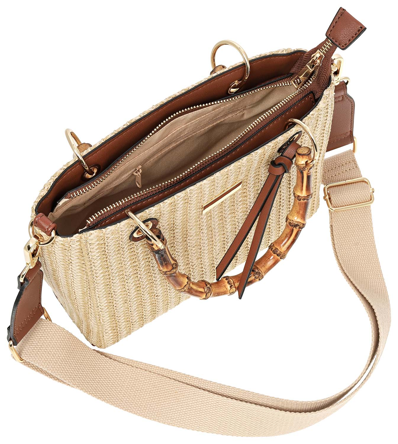 Tasche - Beige Bamboo