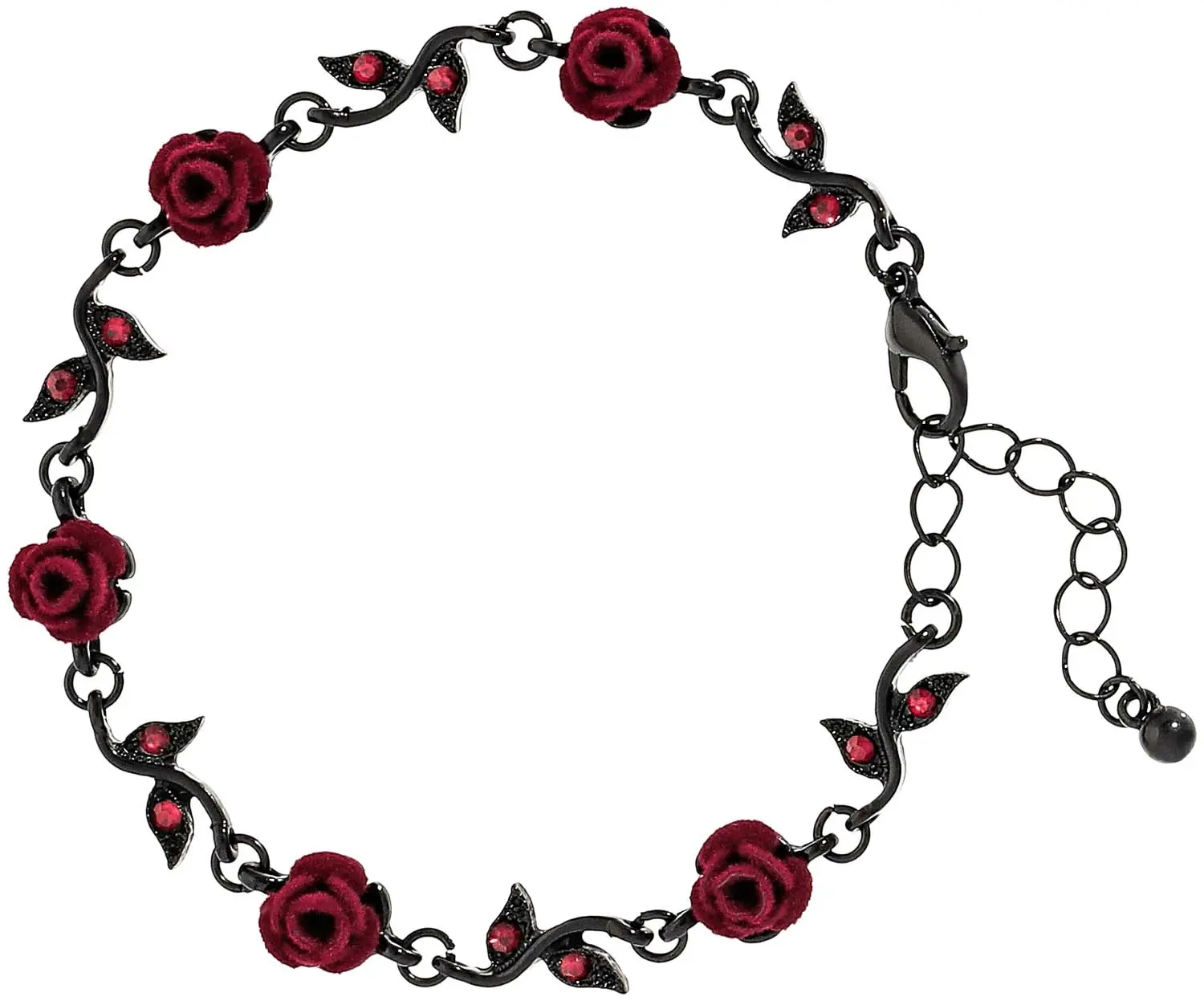 Pulsera - Burgundy Rose