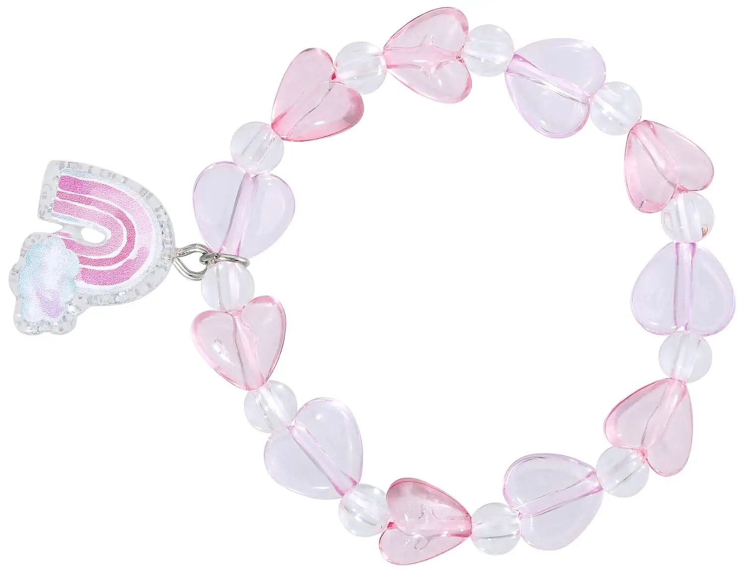 Kinder armband - Pink Hearts