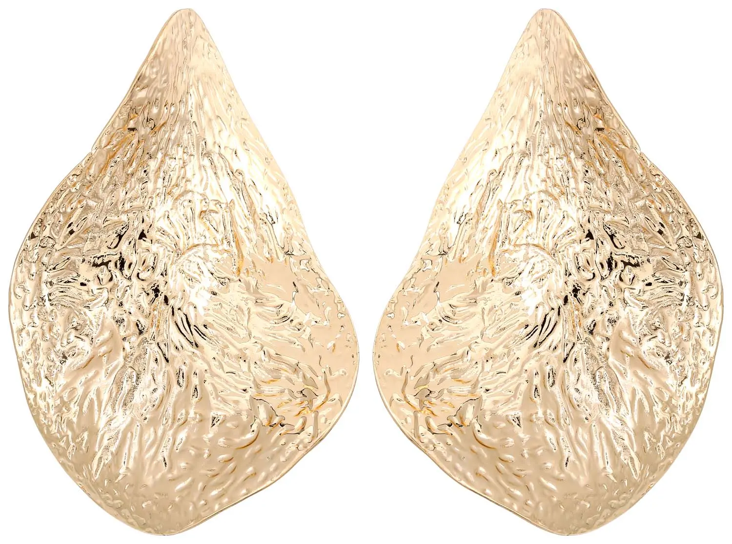 Boucles d'oreilles clips - Golden Leaf