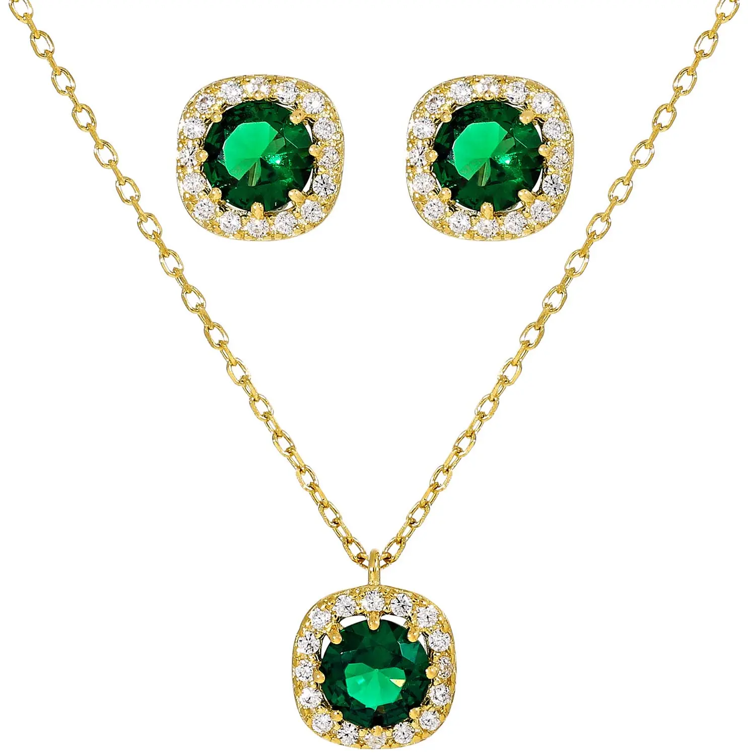 Schmuckset - Enticing Emerald