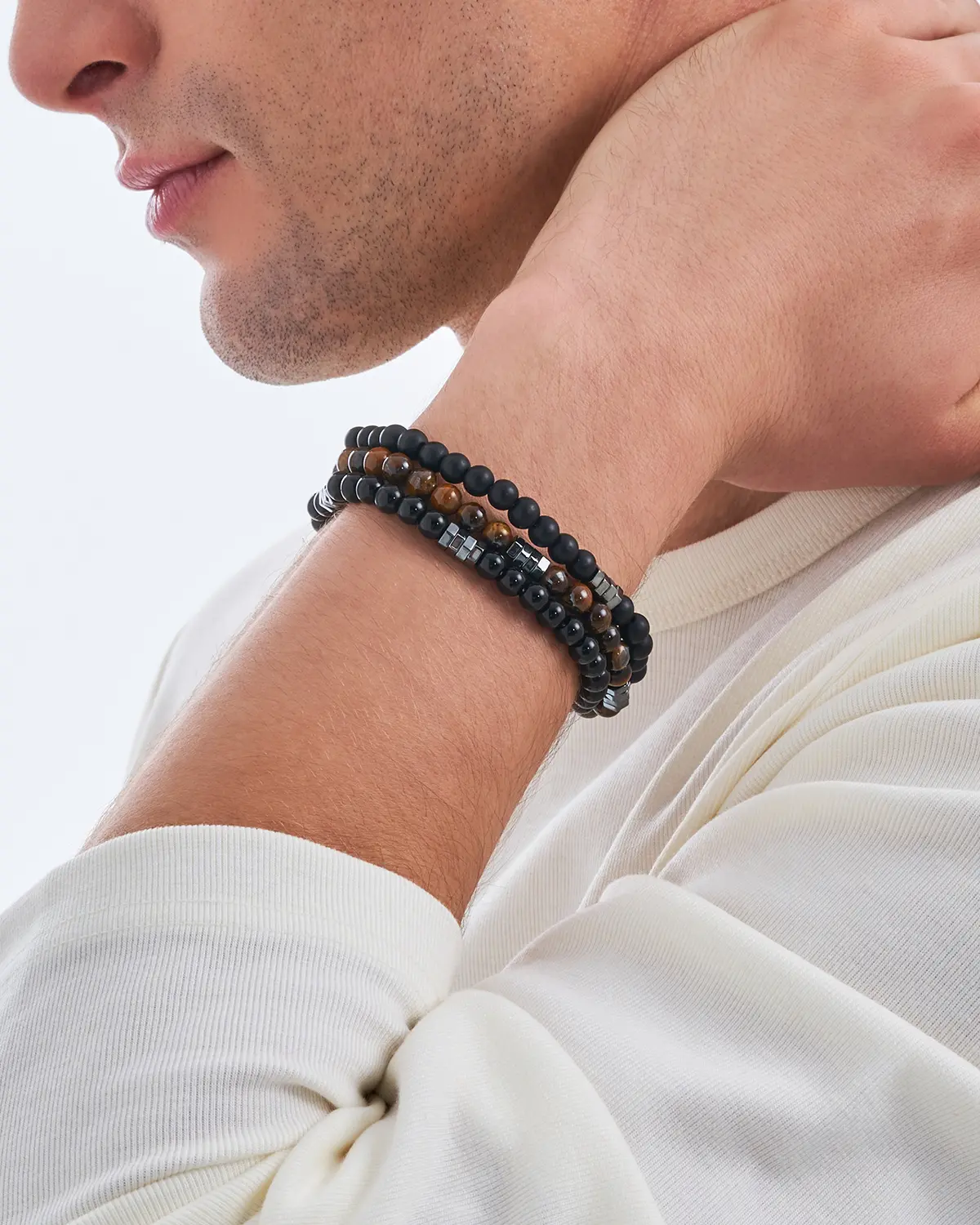 Ensemble de bracelets pour homme - Shadow Blend