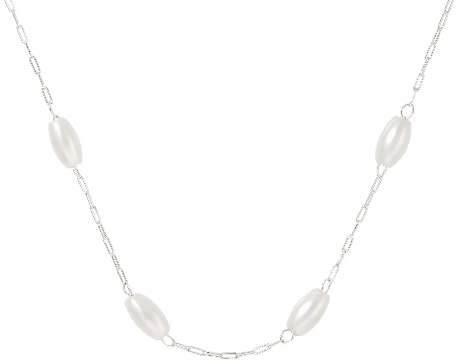 Collana - Oval Pearls