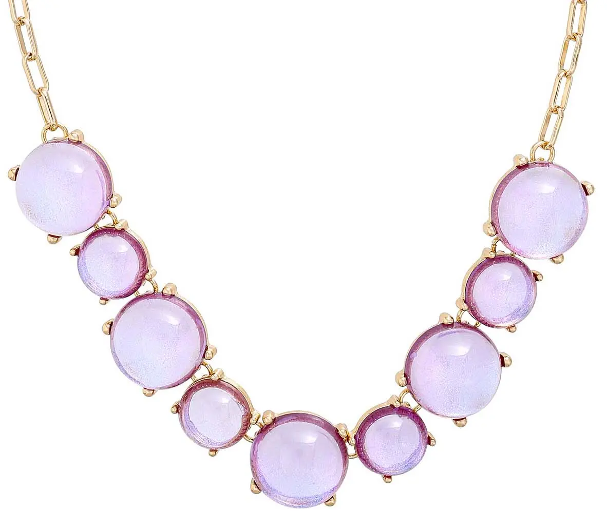 Ketting - Lavender Glitter