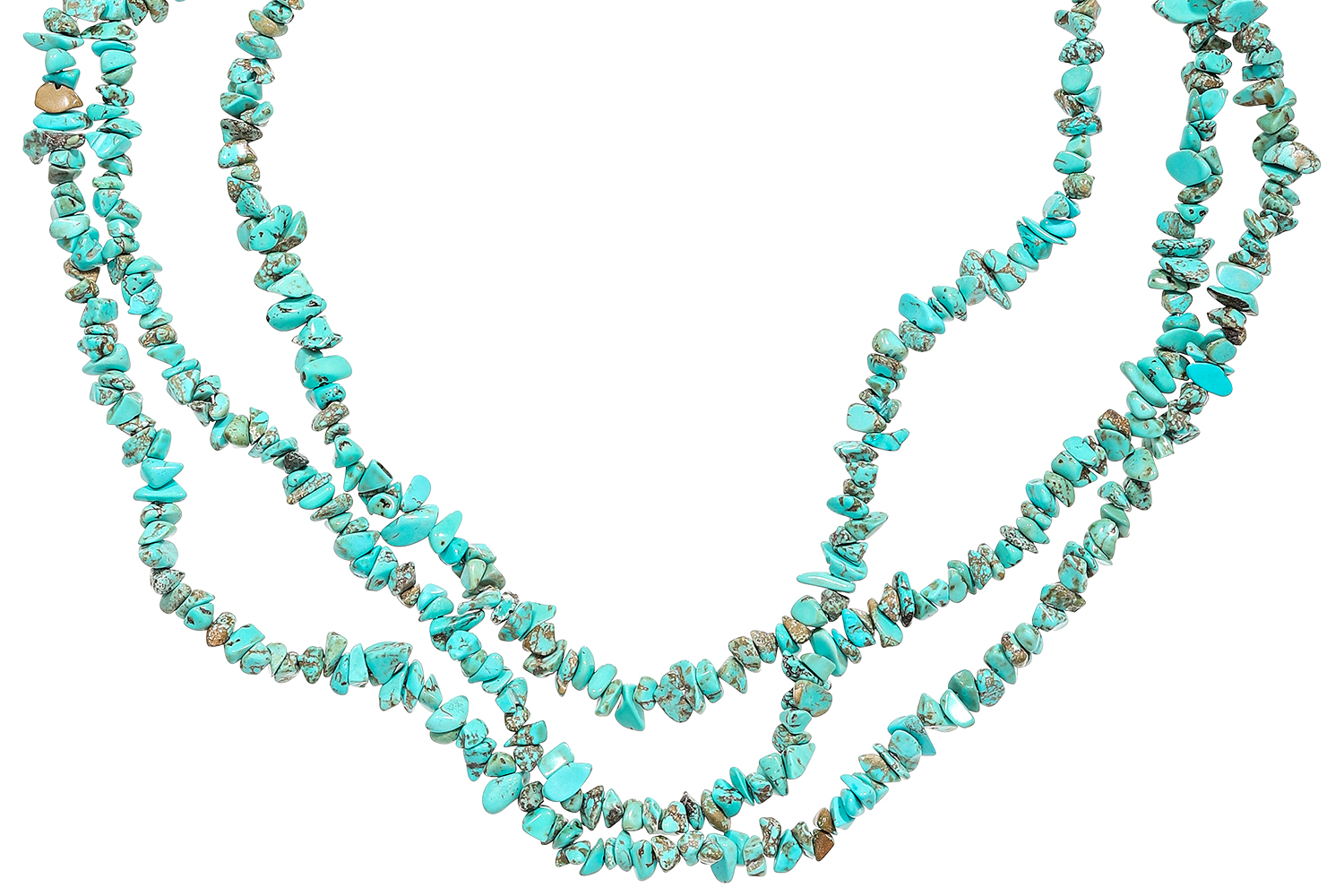 Collar a capas - Edgy Turquoise