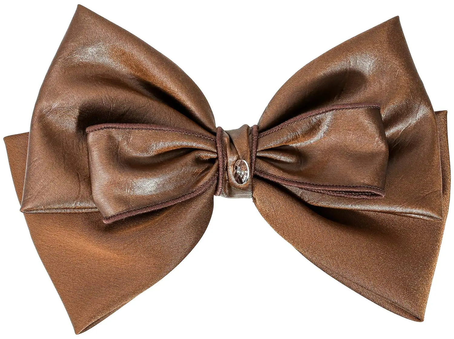 Barrette - Brown Bow