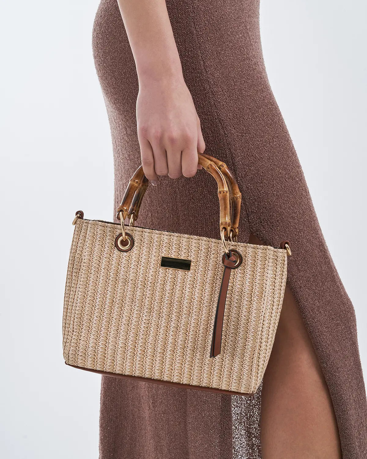 Tasche - Beige Bamboo