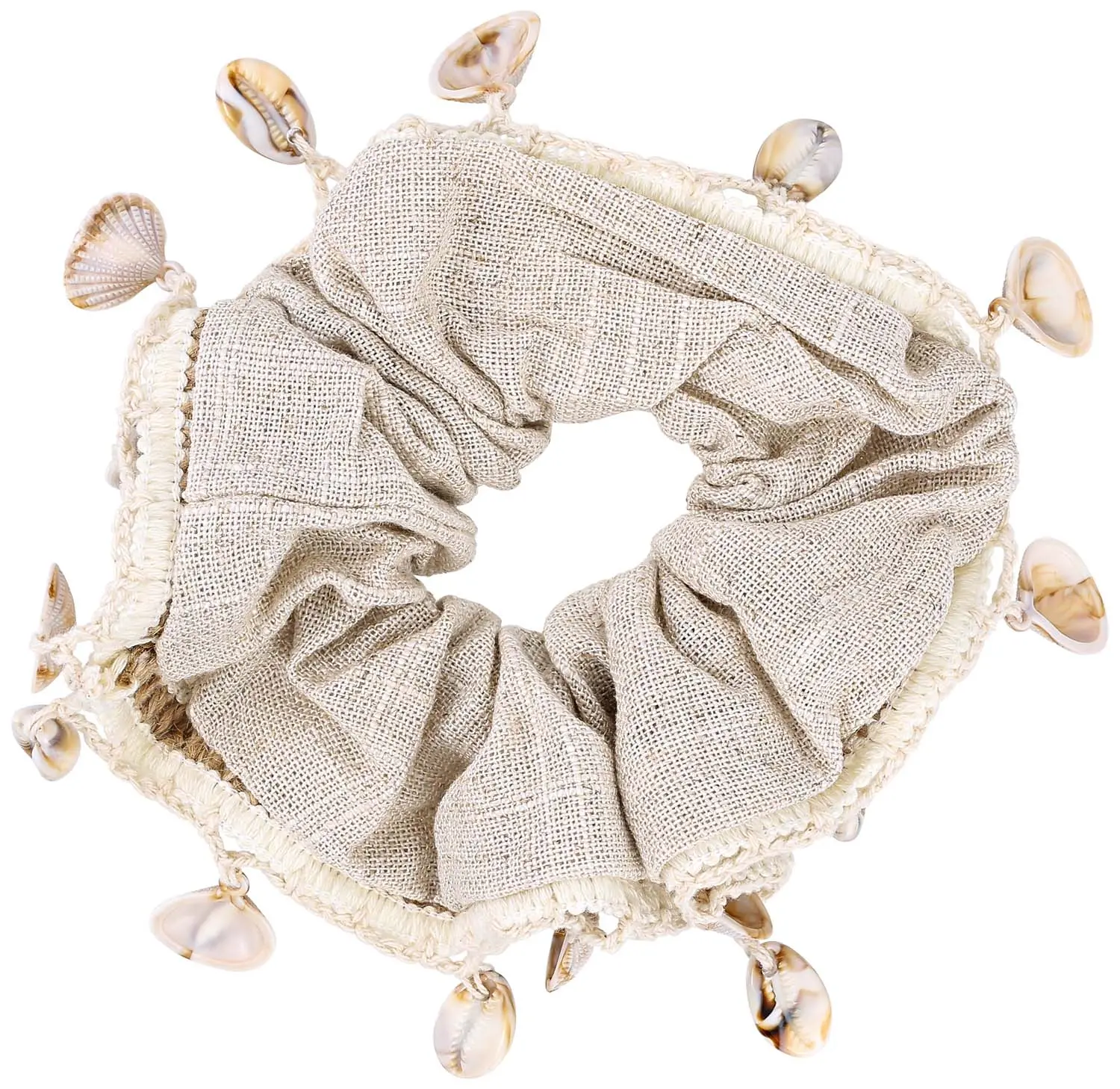 Elastico per capelli - Beige Linen