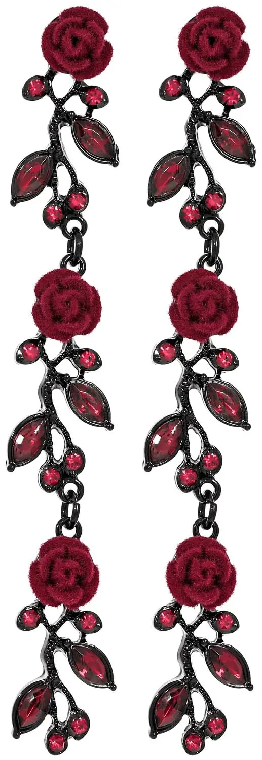 Pendientes - Velvet Roses