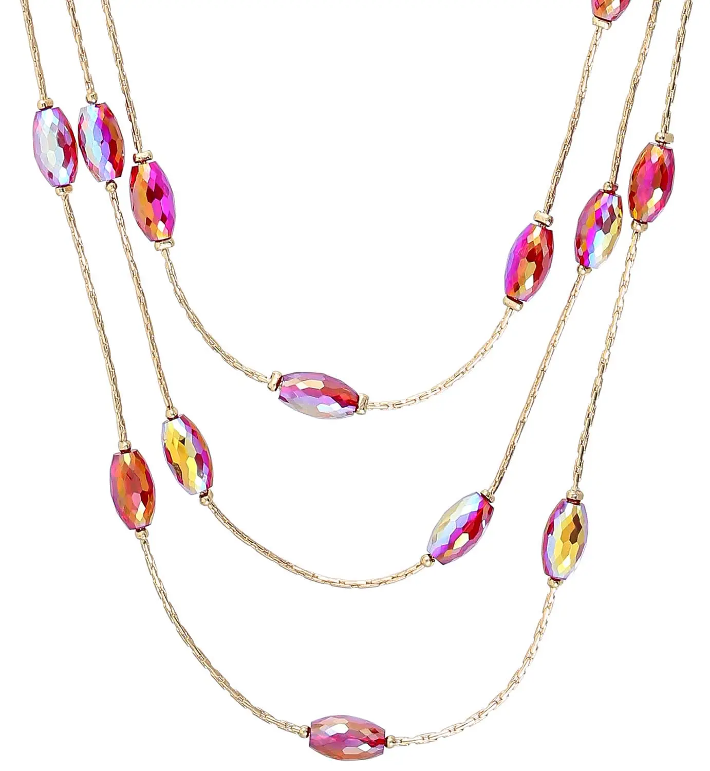 Layering Kette - Sparkling Colors