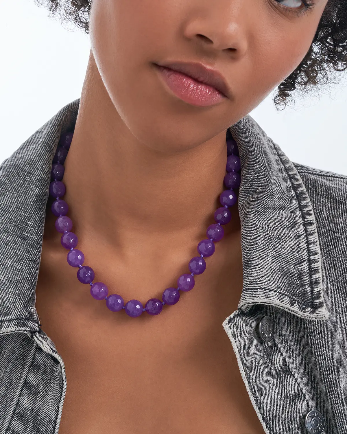 Ketting - Lavender Jade